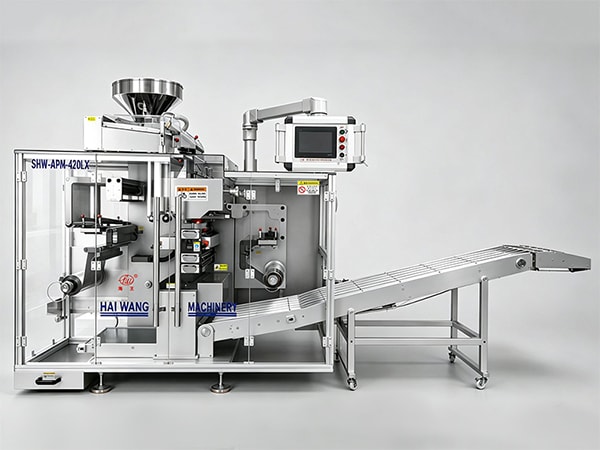 Strip Packaging Machine with Inline Cartoner, SHW Series